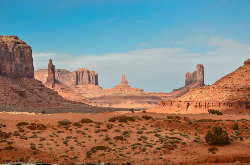 Desert caravan route